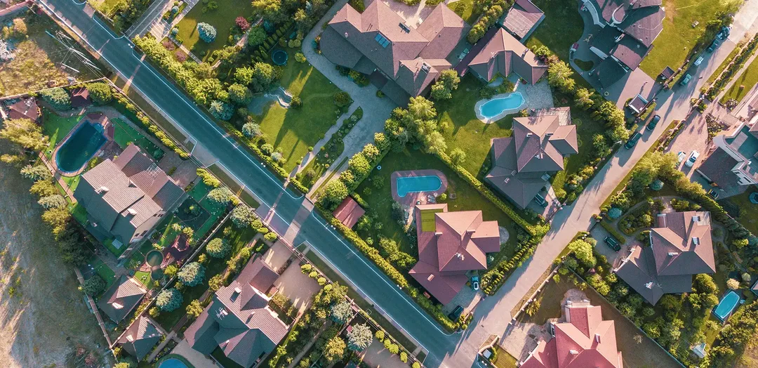 katy residential neighborhood houses